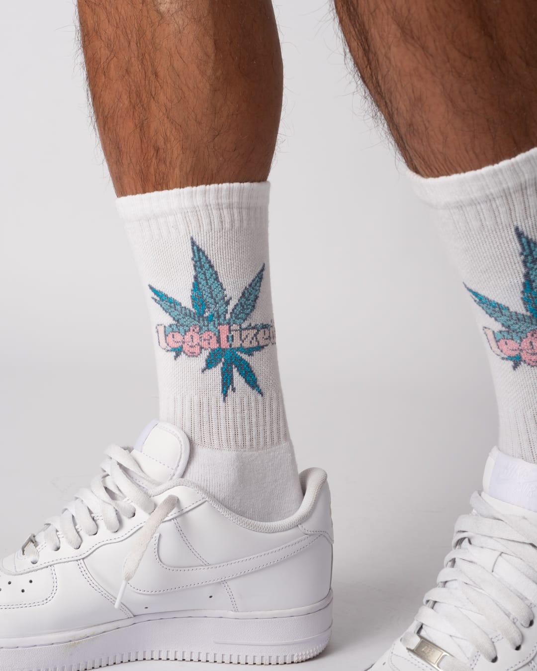 TENNIS SOCKS “LEGALIZED” White